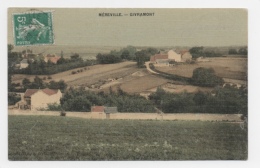 91 ESSONNE - MEREVILLE Givramont, Carte Toilée - Mereville