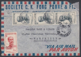 Madagascar 1952, Airmail Cover Tananarive To Marseille W./postmark Tananarive - Aéreo