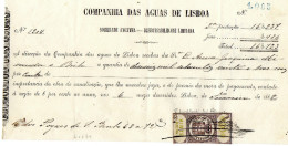 Compania Das Aguas De Lisboa. 20 Réis 1882 - Portugal