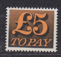 Great Britain 1973 Postage Due 1v ** Mnh (32723A) - Impuestos