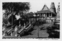 ¤¤  -  Carte-Photo  -   CAMBODGE    -   PHNOMPENH    -  Pagode " D' Argent "      -  ¤¤ - Cambodge