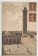 Syrie - Alep Cour De La Grande Mosquée Zakaria  Surcharge Omf 1 Piastre Sur Timbre , 1922 - Briefe U. Dokumente