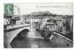 OLLIERGUES  (cpa 63) Vallée De  La Dore  , Les Deux Ponts -   - L 1 - Olliergues