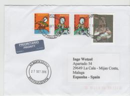 BRA149 / BRASILIEN -  Brief Nach Spanien 2016 - Storia Postale
