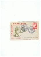 LETTRE XXV ANIVERSARI DEL CORREU FRANCES    VALLS D'ANDORRA 16 06 1956 - Storia Postale