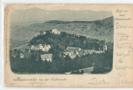 Allemagne - Germany - Bade Wurtemberg - Badenweiler Von Der Sphienruhe Gruss Aus Dem - Badenweiler