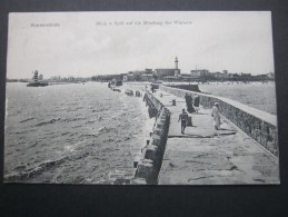 ROSTOCK WARNEMÜNDE ,  Schöne Karte Um 1909 - Rostock