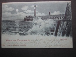 ROSTOCK WARNEMÜNDE ,  Schöne Karte Um 1898 - Rostock