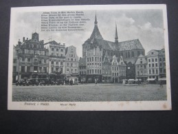 ROSTOCK   ,  Schöne Karte Um 1929 - Rostock