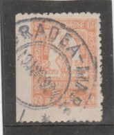 #195 REVENUE STAMP, ORADEA MARE CANCELLATION, CATHEDRAL FROM CLUJ NAPOCA, 50 BANI,  ROMANIA. - Fiscale Zegels