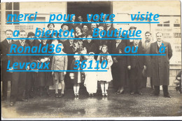 Cpp Souvenir Noces D'or Mme Et Albert LETTRE PETTRE GETTRE  ? 26 Avril 1936 Affiche élection Législative Louis DEGUINGUE - Genealogia