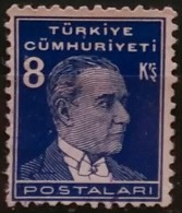 TURQUÍA 1936 -1938 Ataturk. USADO - USED. - Oblitérés
