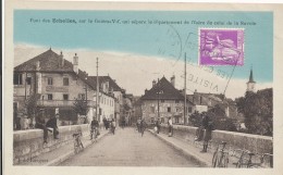 CPA 73 Pont Des Echelles Sur Le Guiers-Vif Qui Sépare Le Département De L'Isère Et De La Savoie - Les Echelles