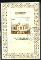 INDIA, 2004, Taj Mahal, Agra, Miniature Sheet, FINE  USED - Gebruikt