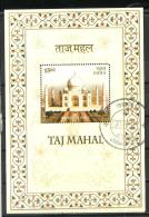 INDIA, 2004, Taj Mahal, Agra, Miniature Sheet, FINE  USED - Usados