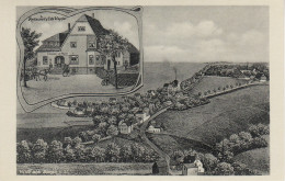 Litho AK Gruß Sorga Vogtland Restaurant Gasthof Cafe Wappler Bei Auerbach Brunn Rützengrün Rempesgrün Hohengrün Fichtzig - Auerbach (Vogtland)