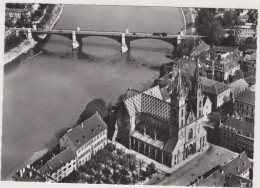 SUISSE,HELVETIA,SWISS,SWI TZERLAND,SCHWEIZ,SVIZZERA ,BALE,BASEL,IL Y A 50 ANS,photo Aerienne FREY - Basel