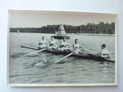 OLYMPIA 1936 - Band II - Bild Nr 109 Gruppe 61 - Aviron à 4 , Les Allemands Maier Volle Gaber Söllner Steuermann - Deportes