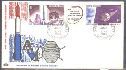 Comores: Yvert N° A 16A; FDC; Satellite - Lettres & Documents