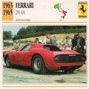 Auto Da Collezione  "Ferrari  1963  250 LM"  (Italia) - Moteurs