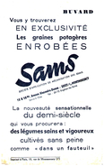 Gr/Buvard   Graines Sams  (N= 1) - Farm