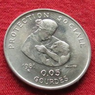 Haiti 5 Cent 1981  FAO  F.a.o - Haïti