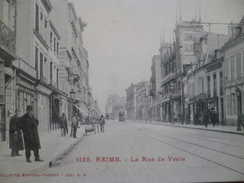 CPA 51 Marne Reims La Rue De Vesle - Reims