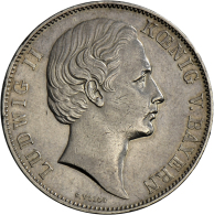 Lot 3 Münzen, Ludwig II. (1864-1886): Vereinstaler 1869 Bis 1871. AKS 174, Kahnt 128. Sehr Schön Und... - Autres & Non Classés