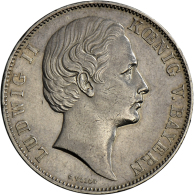 Lot 3 Münzen, Ludwig II. (1864-1886): Vereinstaler 1869 Bis 1871. AKS 174, Kahnt 128. Sehr Schön Und... - Andere & Zonder Classificatie