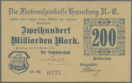 Niedersachsen Und Bremen, Zusammenstellung Von 134 Notgeldscheinen Der Epochen Großnotgeld Und Inflation... - [11] Local Banknote Issues