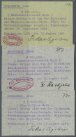 Mühlhausen, Fr. Rathgeber, 100, 500 Tsd., 1 Mio. Mark, 15.8. - 15.9.1923, Gutscheine In Maschinenschrift, Erh.... - [11] Emissions Locales