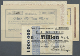 Amöneburg Bei Biebrich, Chem. Werke Vorm. H. U. E. Albert, 1 Mio. Mark, 21.8.1923; Portland-Cement-Fabrik... - [11] Local Banknote Issues