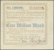 Schwarzenfeld, Tonwarenfabrik Und Chamottewerk, 1 Mio., 2 Mio., 5 Mio., 10 Mio., 20 Mio., 50 Mio. Mark, 27.8.1923,... - [11] Emissions Locales