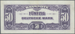 50 Deutsche Mark, 1948, Ro. 242, In Leicht Gebrauchter Erhaltung Mit Nur Sehr Leichter Mittelfalte, 2... - Andere & Zonder Classificatie