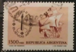 ARGENTINA 1981 ESPAMER 81- BUENOS AIRES - Exposición Filatélica Internacional. USADO - USED. - Oblitérés