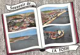 - 115  - ILE-de-NOIRMOUTIER - LA FOSSE  -  Vue Générale  - La Plage  - L'Embarcadère - Le Bateau Passeur "Le Goulet " - Noirmoutier