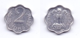 India 2 Paise 1968 B - Inde