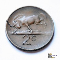 South Africa - 2 Cents - 1967 - Sudáfrica