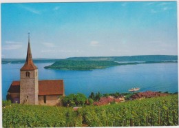 SUISSE,SWITZERLAND,SCHWEIZ,BERNE,BERN,LAC DE BIENNE,BIEL,GLERESSE,PHOTO MOSER ,EGLISE DE TWANN - Bienne