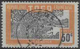 TOGO Poste 136 (o) Cacoyer Magnifique Cachet LOME 14 Avril 1936 - Gebruikt