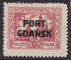 Port Gdansk 1926 Fi 14a Mint Hinged - Occupations