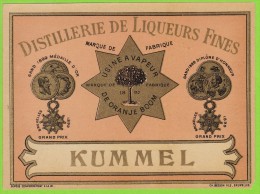 Hasselt Distillerie Looienga / Likeur -* KUMMEL* - Stokerij - De Oranje Boom. - Alcohols & Spirits