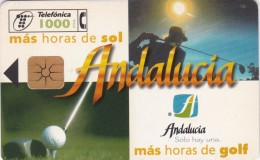 Spain, Card Number 044, As On Photos, Andalusia, Golf, 2 Scans. - Other & Unclassified