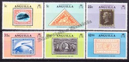 Anguilla 1979 Yvert 316- 21, 100th Anniv. Of Sir Rowland Hill Death - MNH - Anguilla (1968-...)