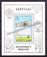 Anguilla 1983 Yvert BF 50, Bicentenary Of The First Man Ascension In The Atmosphere - Miniature Sheet - MNH - Anguilla (1968-...)