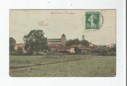 RISCLE (GERS) VUE GENERALE (EGLISE ET VUE PANORAMIQUE) - Riscle