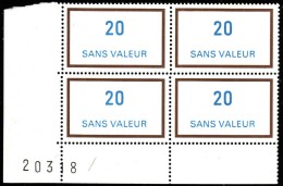 FICTIF   1979 - F226 -  Coin De Feuille -   NEUFS** - Ficticios