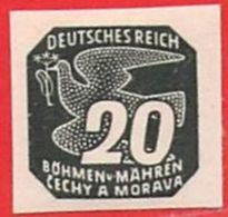 MiNr.123 Deutschland Besetzungsausgaben II. Weltkrieg Böhmen Und Mähren - Unused Stamps