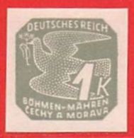 MiNr.125 Deutschland Besetzungsausgaben II. Weltkrieg Böhmen Und Mähren - Unused Stamps