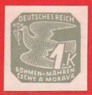 MiNr.125 Deutschland Besetzungsausgaben II. Weltkrieg Böhmen Und Mähren - Nuovi